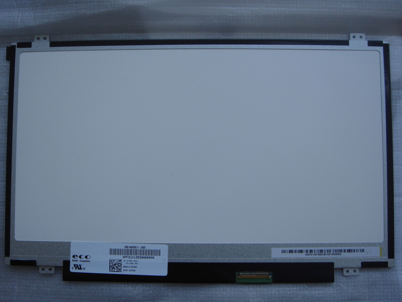 Screen LED 14.0" LP140WH2(TL)(Q1) Genuine New in France