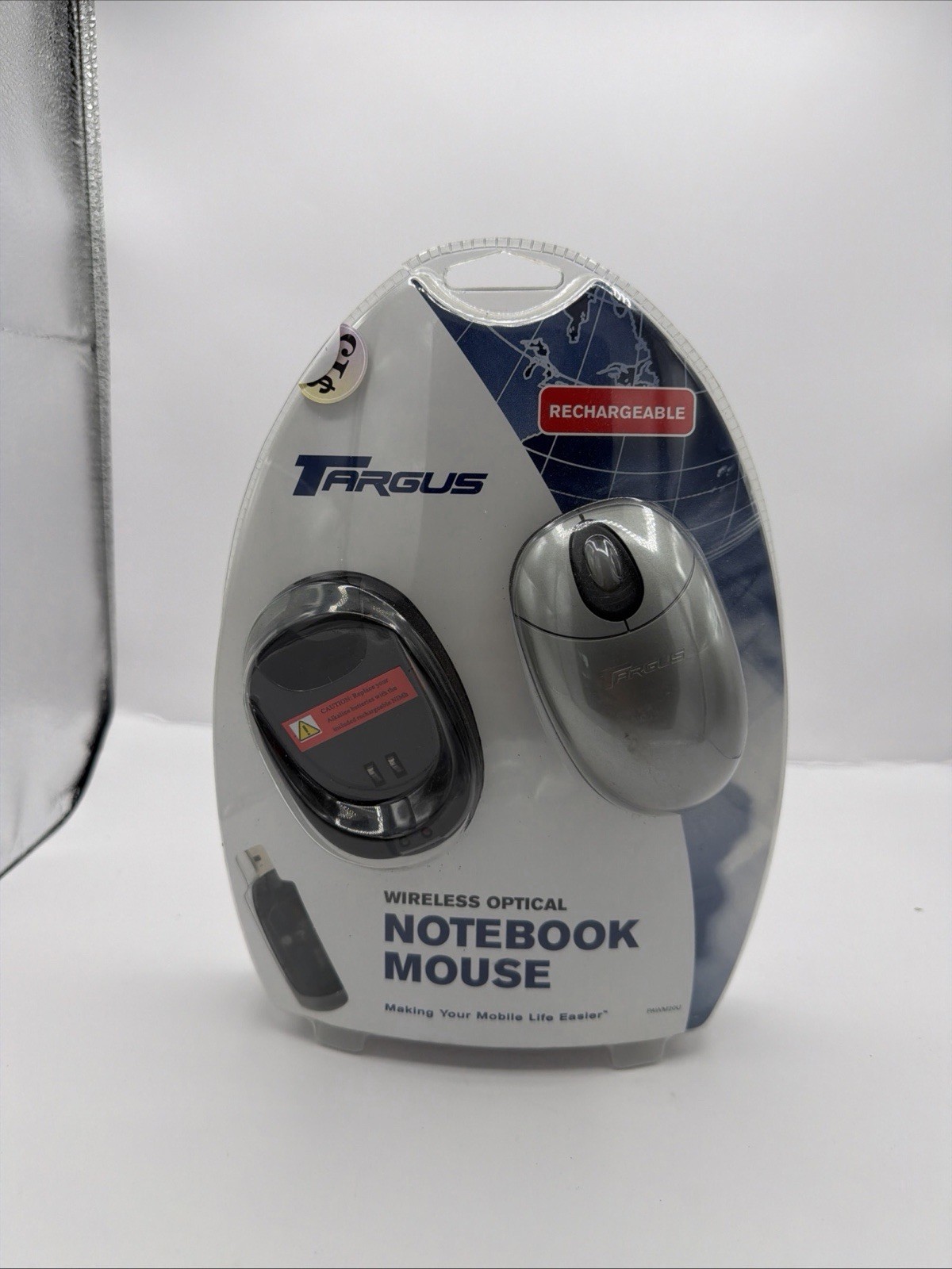 Targus Wireless Optical Notebook Mouse PAWM2OU - Rechargeable