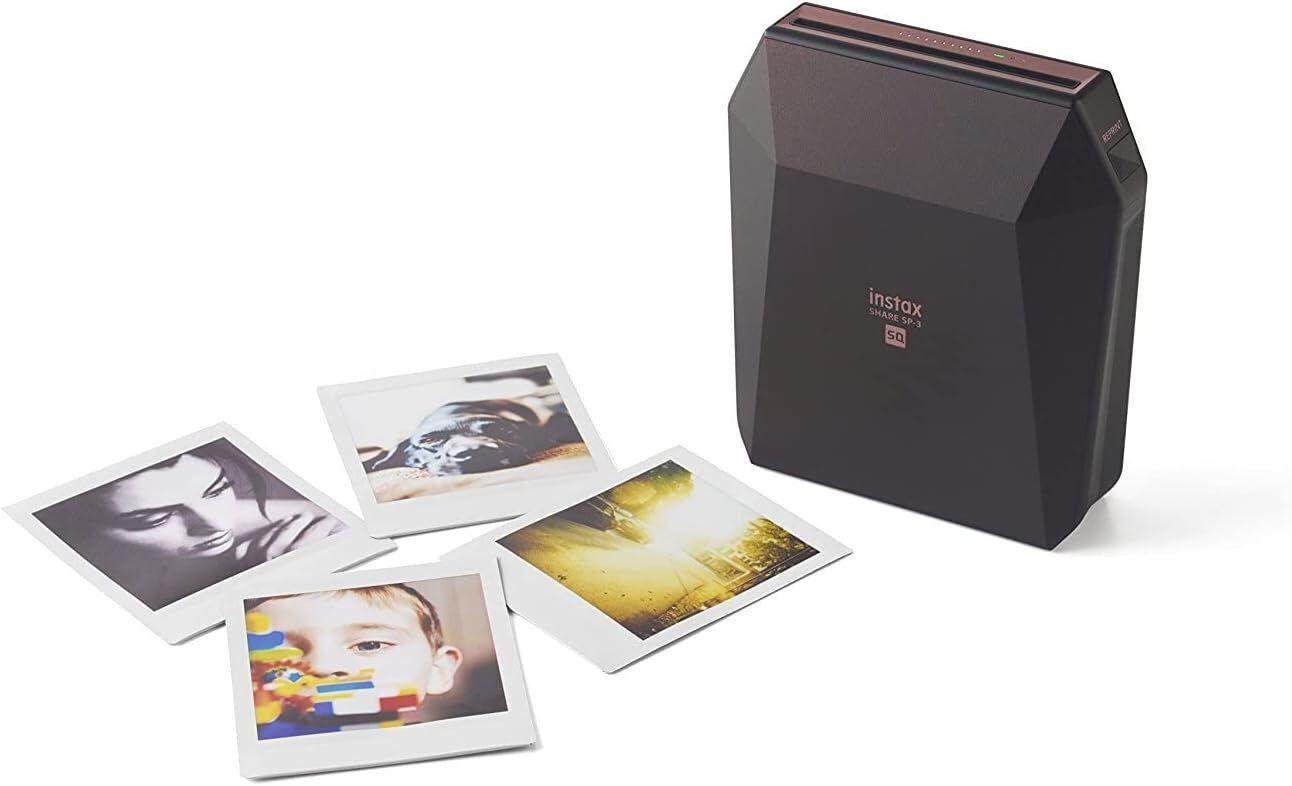 Instax Fujifilm SP-3 Mobile Wireless Square Film Compatible Bluetooth Printer