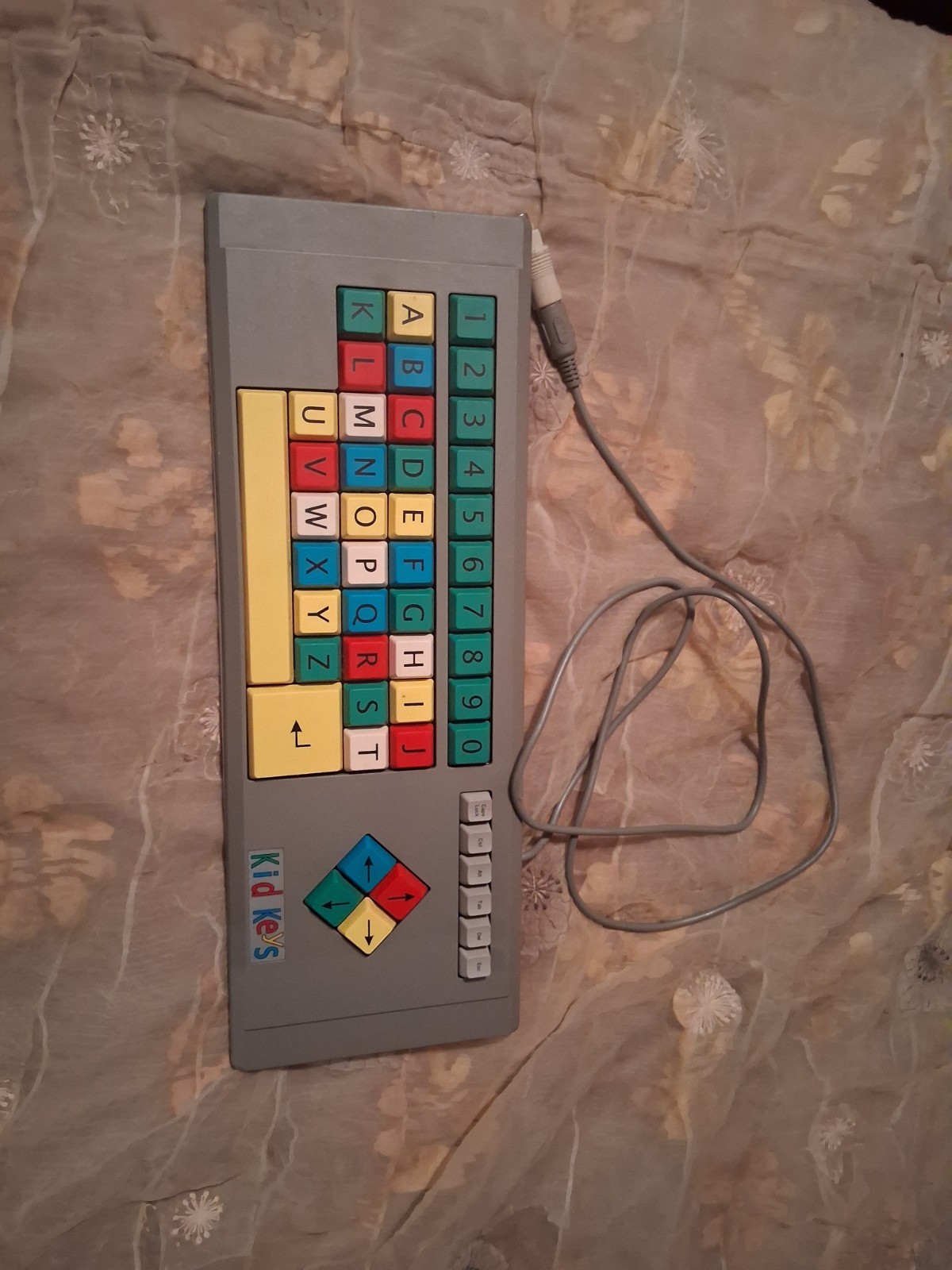 Kids KEYS Keyboard GREYSTONE DIGITAL. MULTI Color GIANT KEYS. Used