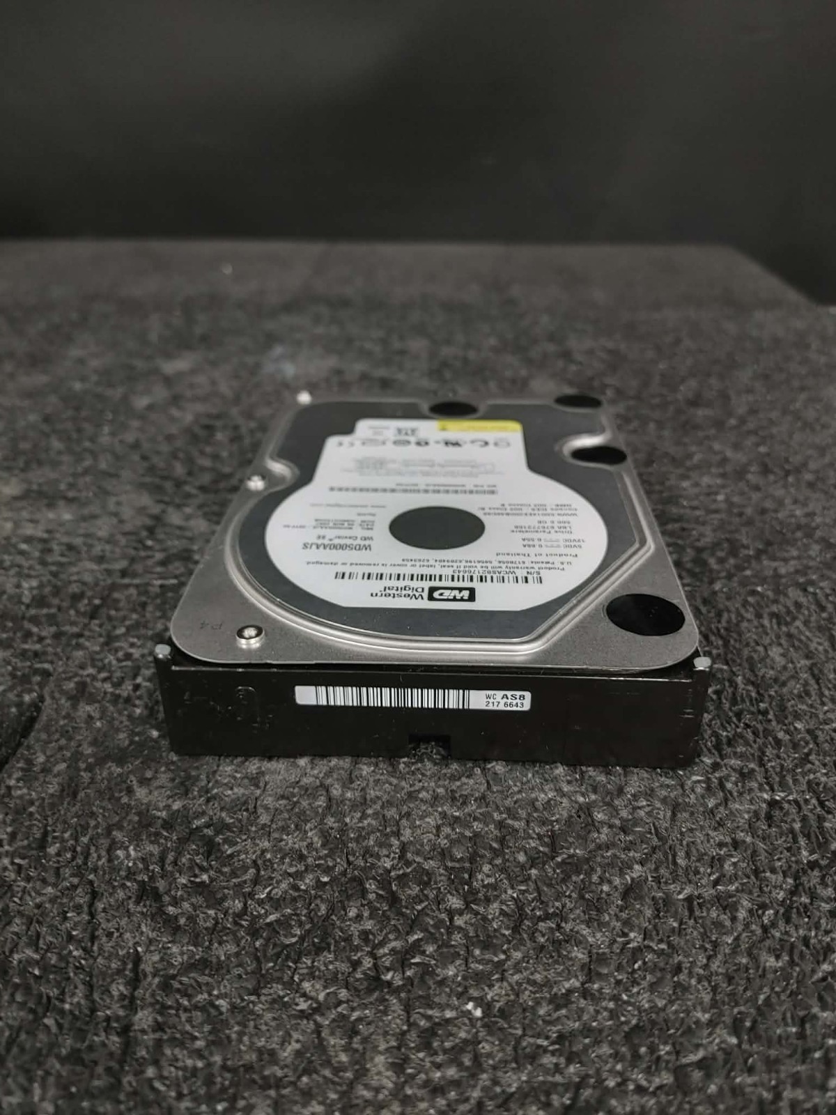 WD WD5000AAJS-00YFA0 500GB 7.2K RPM 8MB Cache 3Gbps SATA 3.5" HDD Hard Drive