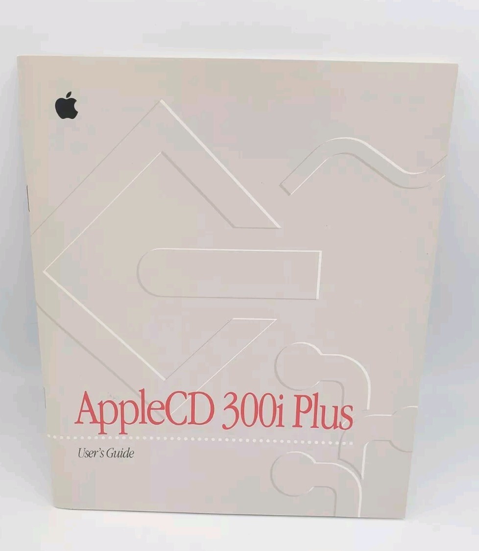 AppleCD 300i Plus User's Guide