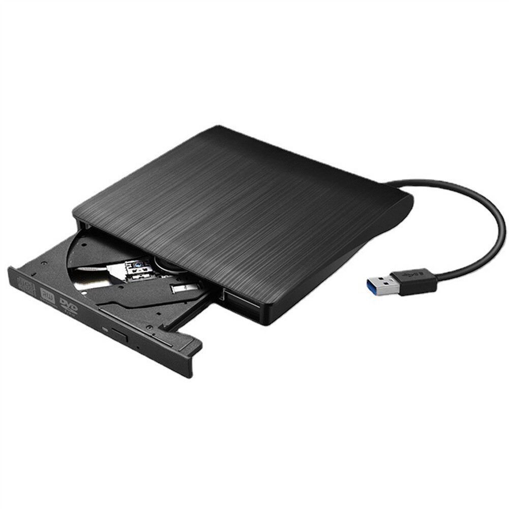 Portable USB 3.0 External CD DVD Drive Burner Writer Player for Laptops Computer