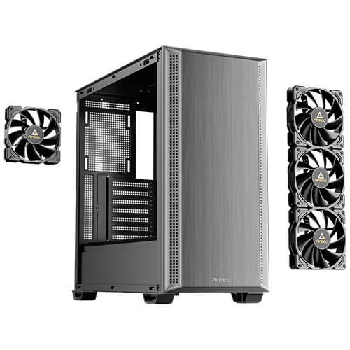 Antec P7 S 478 x 222 x 465 mmATX/M-ATX/ITX Steel + Plastic USB-C 3.2 4 120mm