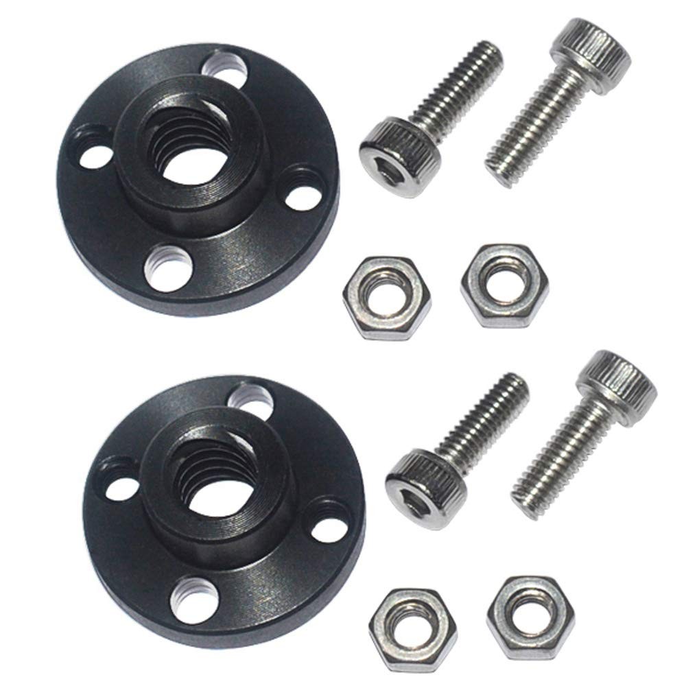 2-Pack 3D Printer Z Axis T8 Lead Screw POM Nut for Prusa I3 MK2 MK2S MK3 MK3S 3D