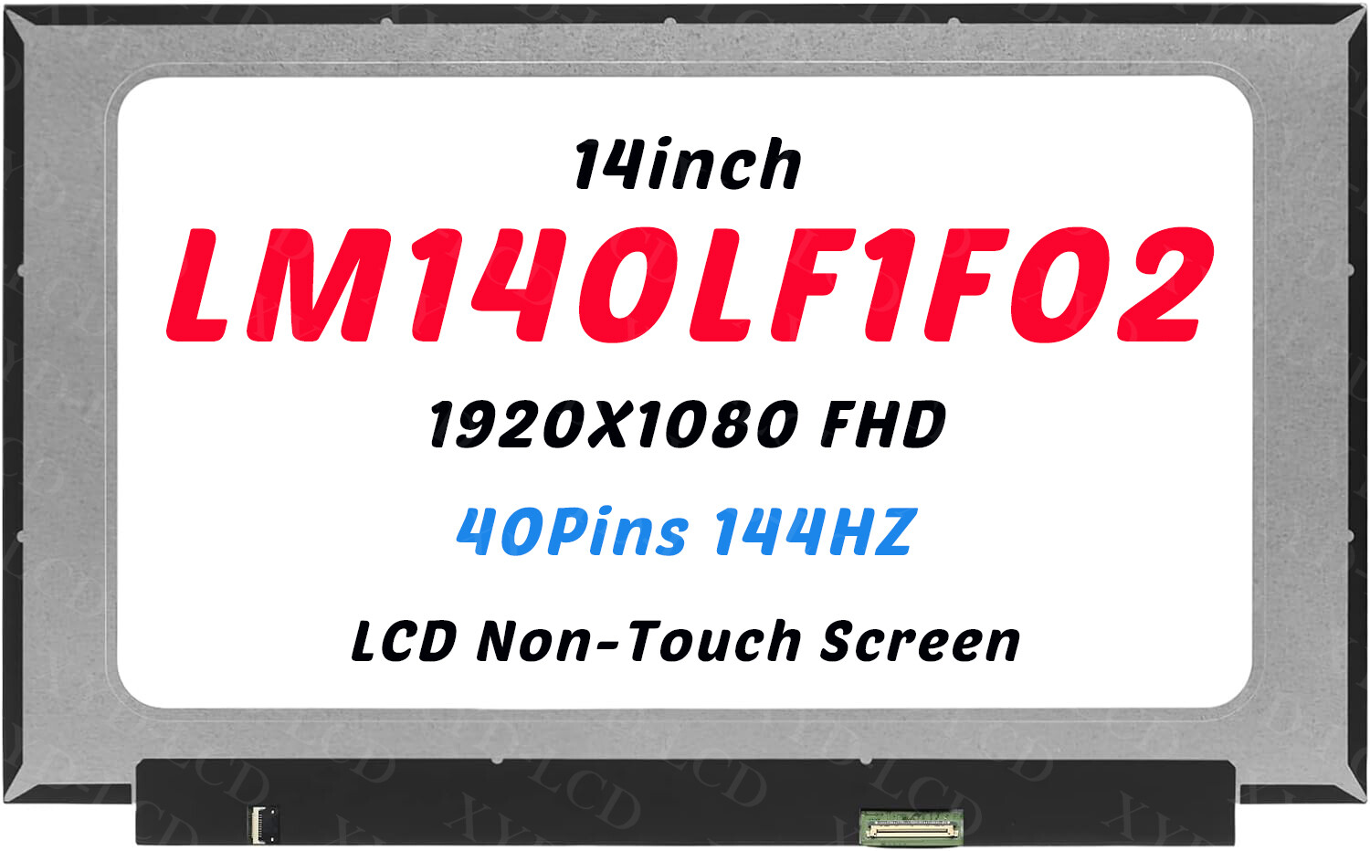 LM140LF1F-02 LM140LF1F02 LCD LED Screen for Asus ROG Zephyrus G14 GA401IV GA401I