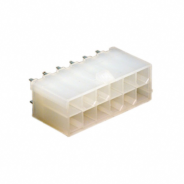 25 Pieces - Molex 12 Position Vertical Mini Power Connectors, 39-28-1123, 250 V