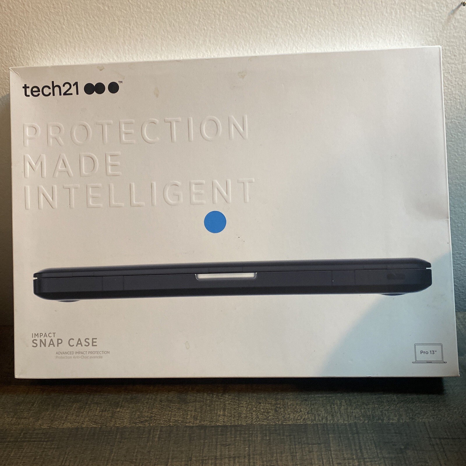 In Box Tech21 Impact Snap Case Apple Macbook Pro 13" Black