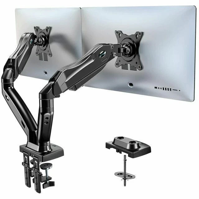 HUANUO HNDS6 Dual Monitor Mount Fits 13–30 Inch Screens
