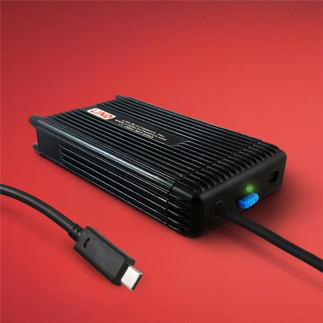 Lind Electronics USBC1005462 100W USB C DC Power Adapter 12 32V Cigarette Plug