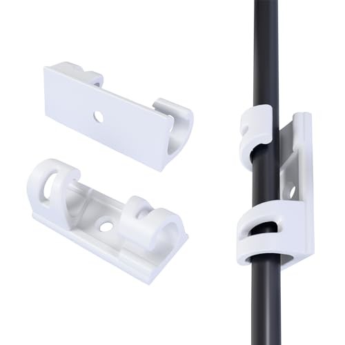 50 Pcs Self Adhesive Cable Clips,Upgraded Cable Management with Screw 
