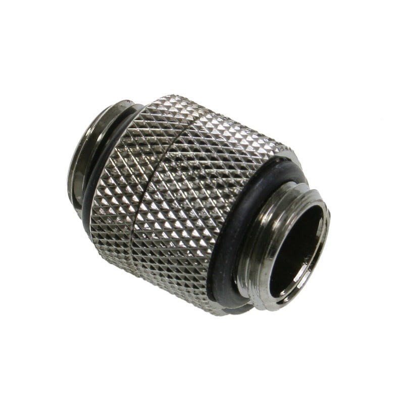 Bitspower International Adapter Straight G1/4-Inch AG to Rotatable Black BP-BSRG