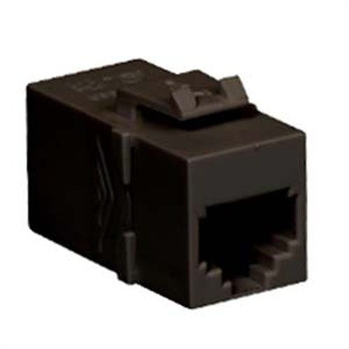 ICC MODULE COUPLER RJ-11 PIN 1-1 BLACK IC107C6RBK UPC 633758004428