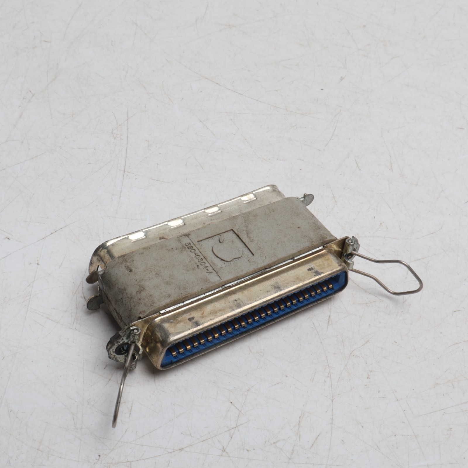 ORIGINAL Vintage Apple Macintosh SCSI Pass-through Terminator 590-0304-A Gray