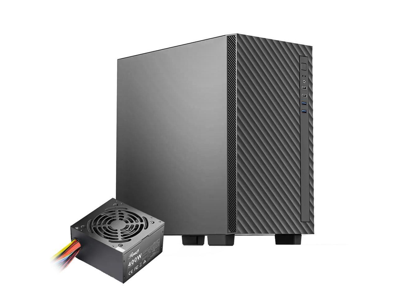 Rosewill FBM-X5 Micro ATX Mini Tower Desktop Gaming & Office PC Computer Case wi