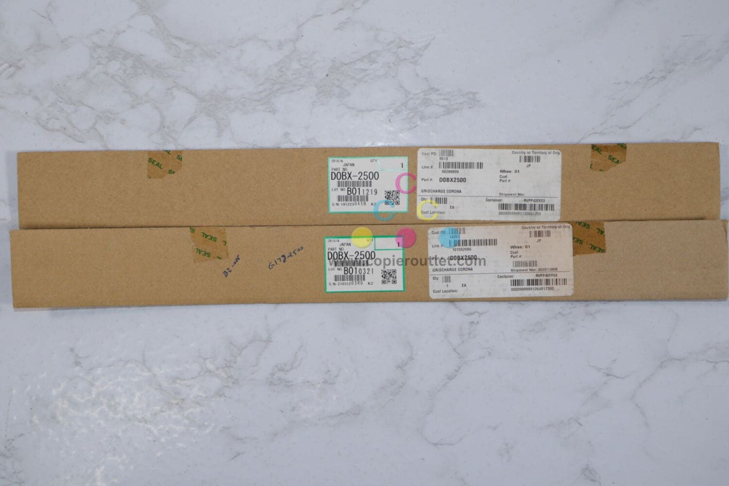 2 OEM Ricoh Pro 8100S,Pro 8110S,Pro 8120S Charge Corona Grid D0BX-2500 (D0BX2500