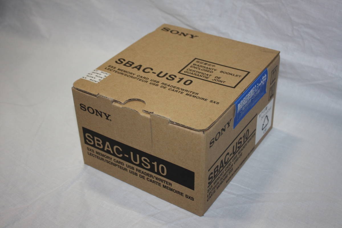 SONY SBAC-US10 SxS Memory Card Reader USB Interface for XDCAM EX Brand New