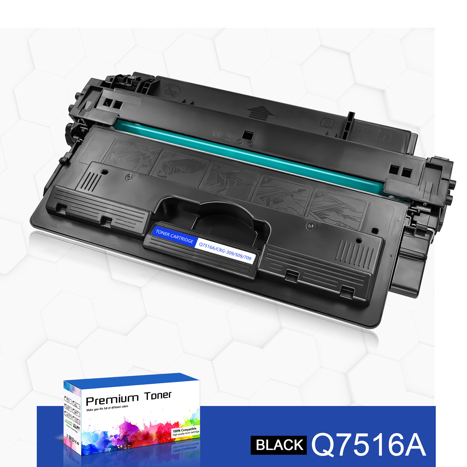 Q7516A Toner Cartridge Compatible For HP LaserJet 5200 5200dtn 5200tn High Yield