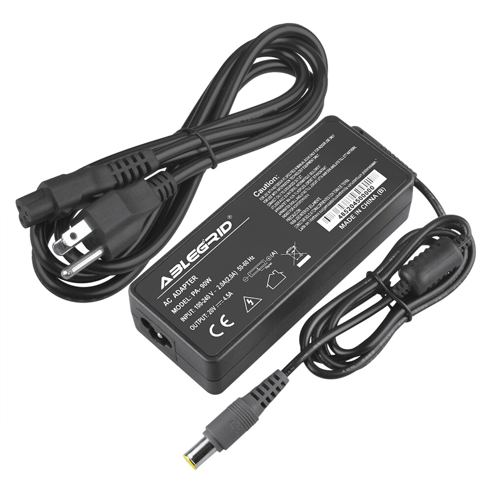 90W AC Adapter Laptop Charger For IBM Lenovo ThinkPad T500 T510 T510i T520 T520i