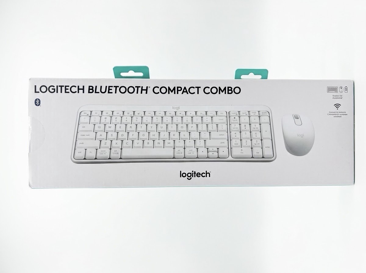 Logitech MK250 Bluetooth Compact Combo Keyboard Mouse White | NIB