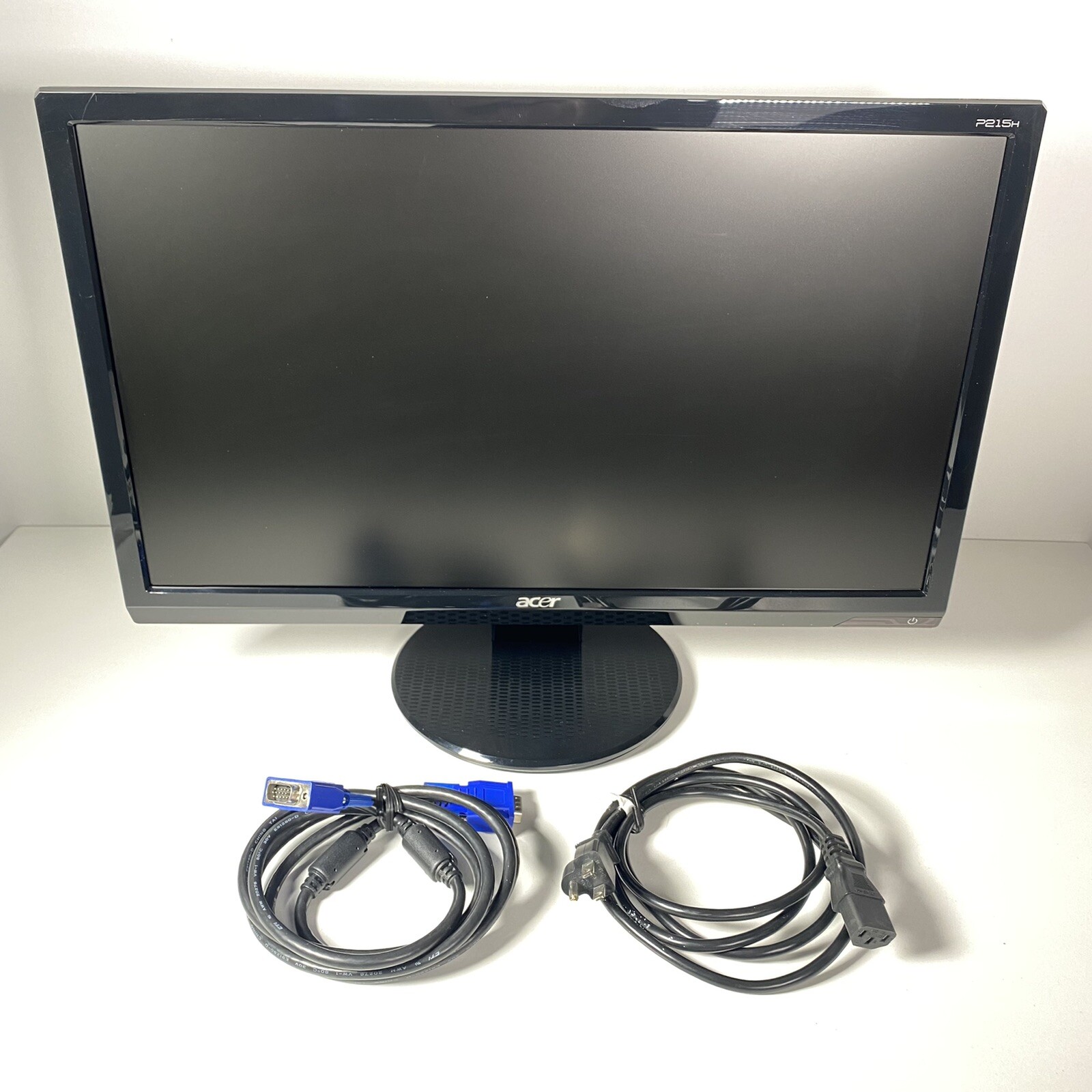Acer P215H 21.5" LCD Widescreen 1080p HD Desktop Monitor W/ Power Cable & VGA