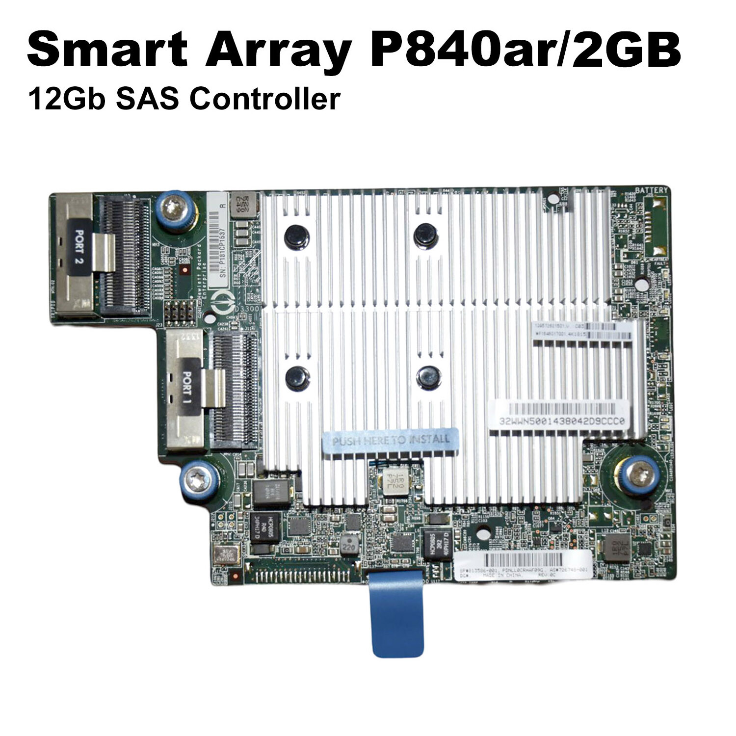 HPE Smart Array P840ar 2GB FBWC 12Gb 2-port Internal SAS Controller 813586-001