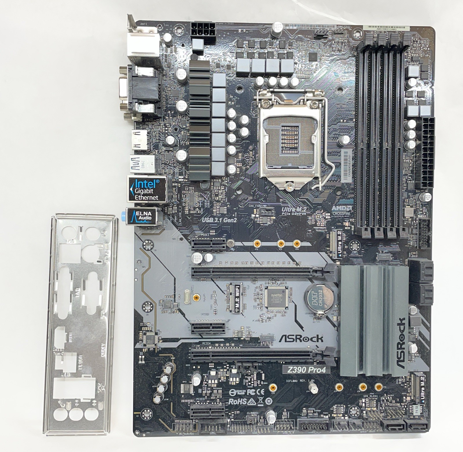 ASRock Z390 Pro4 ATX Motherboard Intel 8th/9th Gen LGA1151 DDR4 - Tested Working