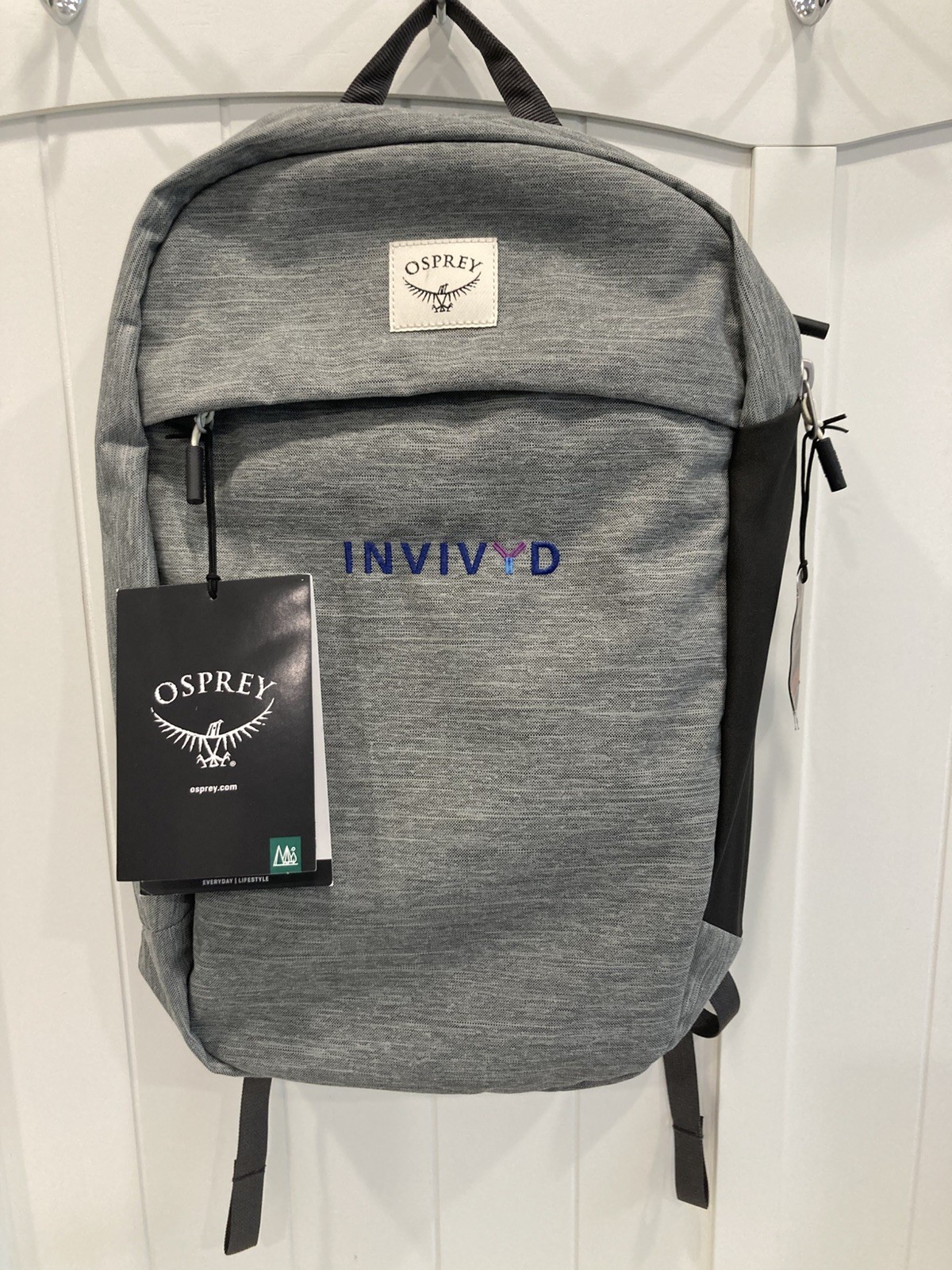 Osprey Arcane Large Day Backpack Medium Grey Heather, 16" laptop Bag New w/ tags