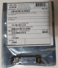 Cisco DS-SFP-FC8G-SW 8Gbps Fibre Channel SW SFP+ LC Transceiver NEW Sealed picture