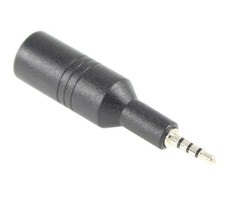 3.5mm 4 Conductor TRRS Female to 2.5mm Male 4 Conductor TRRS Adapter picture
