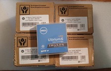 New Dell 3W22T  LTO-6 Tape Media 2.5TB/6.25TB 03W22T 20 pack LTO6 0RWK0N picture