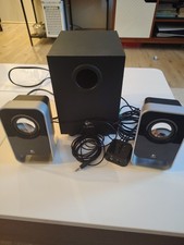 Logitech LS21 2.1 Multimedia Speaker System Subwoofer Desktop PC Speakers picture