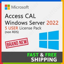 Microsoft Windows Server 2022 - 10 User Client Access Licenses (CALs) non-RDS picture