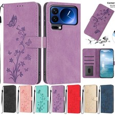 Flower Butterfly Wallet Cover Case for Google Pixel 11 10 9 7 10A 8 Oneplus 13 picture