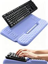 Keyboard Stand with Wrist Rest, 2-In-1 Ergonomic Memory Foam Keyboard Stand for picture