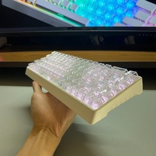 Special Edition Ice Crystal Transparent PC Keycaps Light Transmitting Sides picture