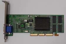 MSI MS-8817 Ver 10A AGP Graphics Card (Nvidia GeForce2 MX400, 64MB, Retro, 2001) picture