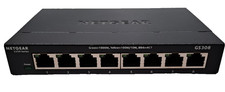 NETGEAR S350 SERIES 8-PORT GIGABIT ETHERNET UNMANGED SWITCH GS308V3 WITH ADAPTER picture