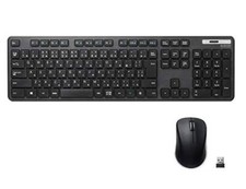ELECOM Wireless Slim & Thin Keyboard/Standard Japanese Layout in Conformity with picture