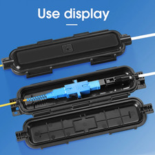 10 Pcs FTTH Fiber Optic terminal box FC/SC/ST/LC Adapter/flange Protective box  picture