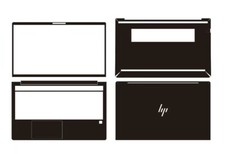 Carbon Vinyl Laptop Sticker Skin Decal Cover for HP ZBook Power G10 15.6-inch picture