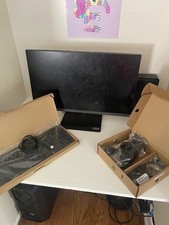 Lenovo ThinkCentre neo 30a Gen 4 AIO Desktop Computer w/ Webcam, Keyboard, Mouse picture