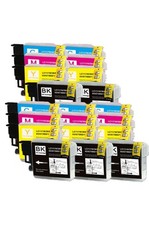 24 Pk Printer Ink Cartridges Fits Brother LC61 MFC-490CW MFC-495CW MFC-J410W picture