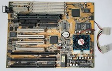 ABIT AB-TX5 Socket 7 ISA Retro Motherboard + Intel Pentium MMX 233MHz + 64MB RAM picture