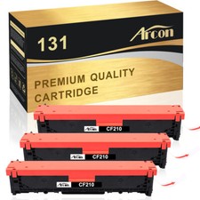 3PK CF210A BK Toner Cartridge Fits For HP 131A LaserJet Pro 200 MFP M276n M276nw picture