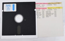 Vtg Scotch Computer Floppy Disk-Rare, Atari, Untested, As-Is (Sherlock 89) picture