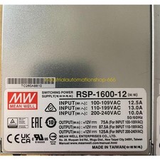 1PCS New MEAN WELL RSP-1600-12 Power Supply Via DHL or FedEX picture