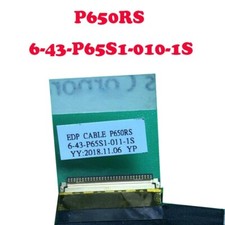 30PIN LCD Cable For CLEVO P650RS 6-43-P65S1-010-1S P650HP6 P651HP6 P650HS P651HS picture