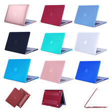 Rubberized Matte Hard Shell Case Full Cover for Macbook Air Pro 13 11 12 15 inch picture