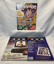 Commodore Power / Play Magazines & 1986 RUN Magazines (2) Vintage Nov 1985 picture